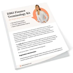 D365 Finance Terminology Kit Cover