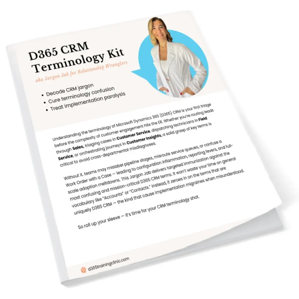 D365 CRM Terminology Kit